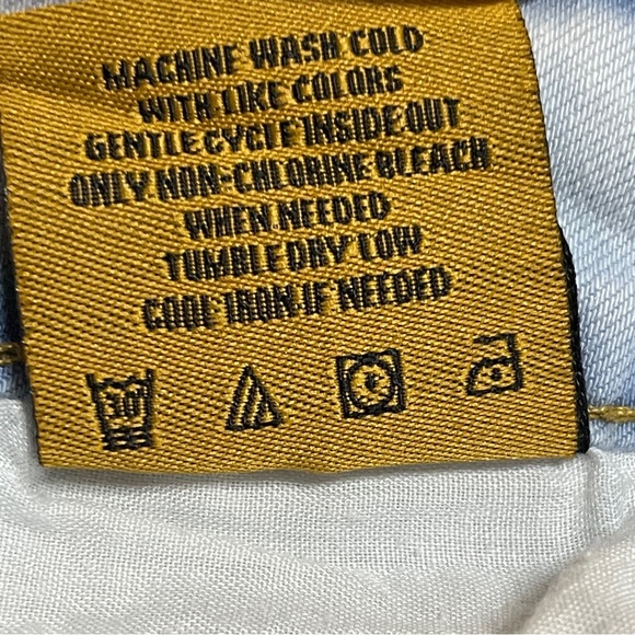 Platform Jeans Mens W36/L30 Slim Stretch Light Acid Wash Blue Denim Ripped Knees - Picture 9 of 9